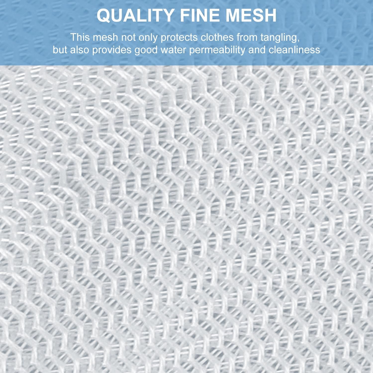 Laundry Bags Mesh Wash Bag for Intimates Lingerie and Delicates, 5Pcs (1XL,2L,2M)